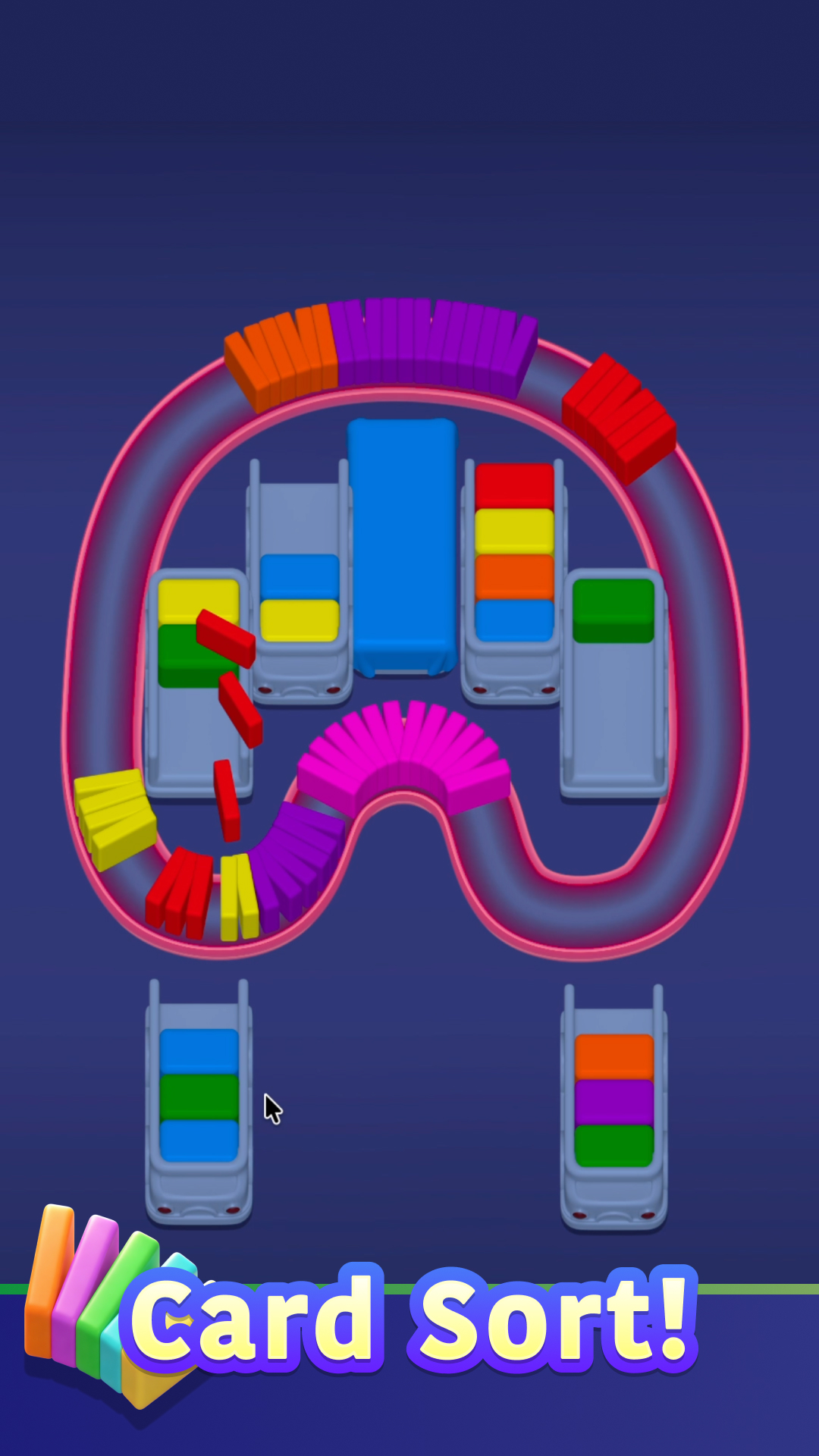Card Sort game screenshot